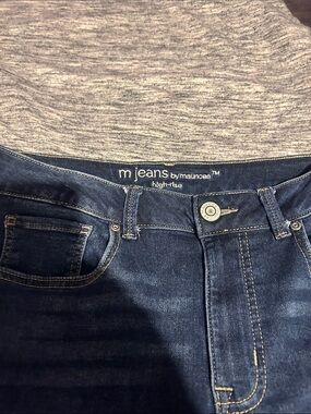 m|jeans by Maurices High-Rise Men's Dark Blue Jeans